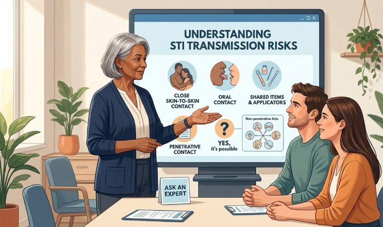 can you have an std without having intercourse