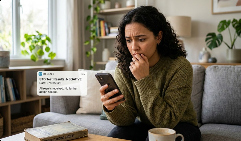 std test negative but still worried