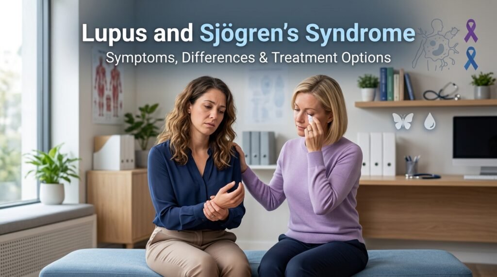 lupus and Sjögren’s syndrome.